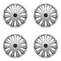 Puklice pre Mitsubishi (červené) 16 SPARK