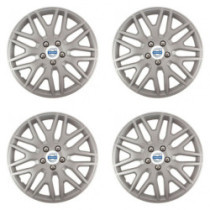 Puklice pre Volvo (biele) 15 DAKAR