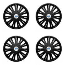 Puklice pre Volvo (biele) 15 SPARK BLACK