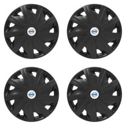 Puklice pre Volvo (biele) pre dodávky 15 Craft black