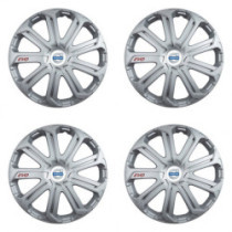 Puklice pre Volvo (biele) 16 Evo silver