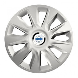 Puklice pre Volvo (biele) 16 STRATOS RC