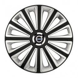 Puklice pre Volvo (čierne) 14 TREND RC double colour