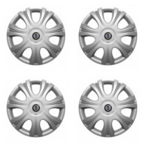 Puklice pre Volvo (čierne) 14 IMPULSE