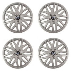 Puklice pre Volvo (čierne) 15 DAKAR