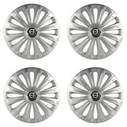 Puklice pre Volvo (čierne) 15 TREND RC