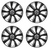 Puklice pre Volvo (čierne) 17 STRATOS BS