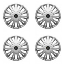 Puklice pre Volvo (čierne) 17 SPARK