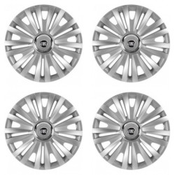 Puklice pre Fiat (čierny) 14 ROYAL RC