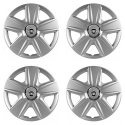 Puklice pre Fiat (čierny) 14 ESPRIT RC