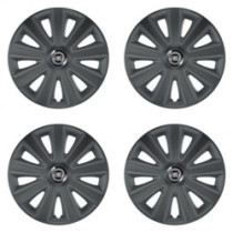 Puklice pre Fiat (čierny) 16 Aviator carbon RC16 grafite