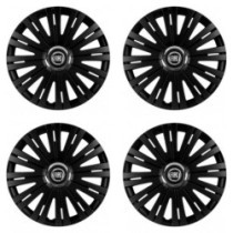 Puklice pre Fiat (čierny) 16 ACTIVE RC BLACK