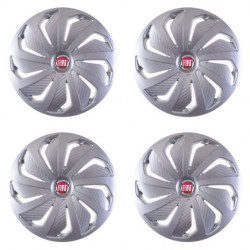 Puklice pre Fiat (červené) 14 WIND RC SI