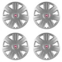 Puklice pre Fiat (červené) 14 Master