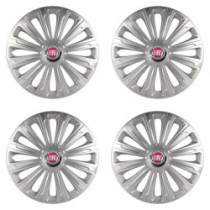 Puklice pre Fiat (červené) 14 TREND RC