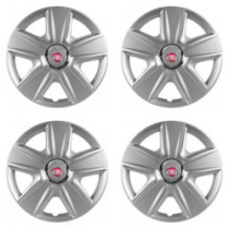 Puklice pre Fiat (červené) 14 ESPRIT RC