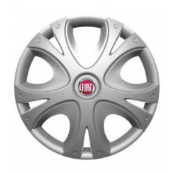 Puklice pre Fiat (červené) 16 DYNAMIC