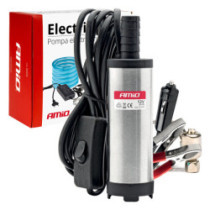 Elektrické čerpadlo na naftu 12V ponorné, priemer 38 mm -súprava s hadicou