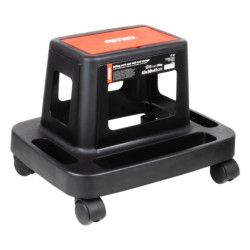 Dielenská stolička na kolieskach s úložným priestorom na náradie 150 kg AMiO-04269