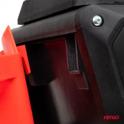 Dielenská stolička na kolieskach s úložným priestorom na náradie 150kg AMiO-04268