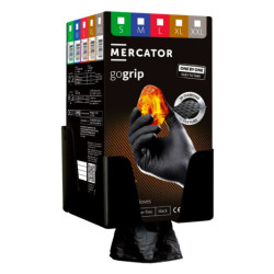 Čierny držiak na GoGrip rukavice MERCATOR