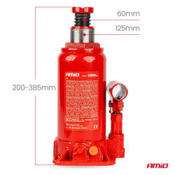 Hydraulický piestový zdvihák 10T v PVC boxe AMIO-04184