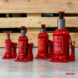 Hydraulický piestový zdvihák 5T v PVC boxe AMIO-04183