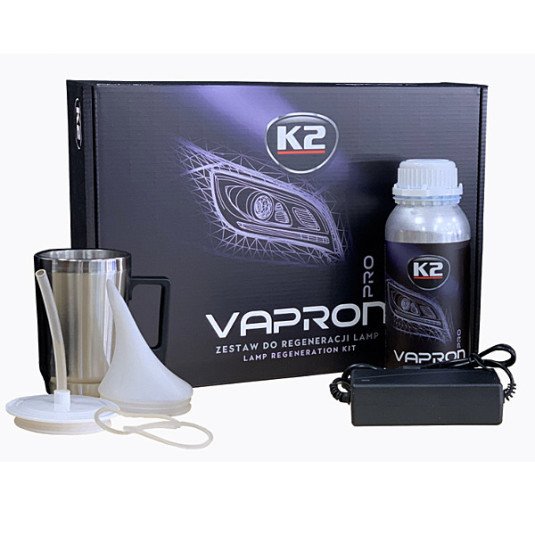 K2 Vapron PRO 600ml - efektívna regenerácia svetlometov