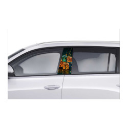 Samolepka na bočné B stĺpiky auta - Kocky