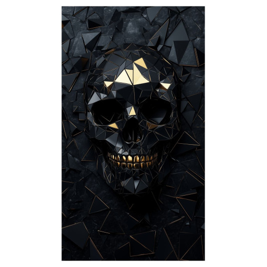 Samolepka na bočné B stĺpiky auta - Krištál