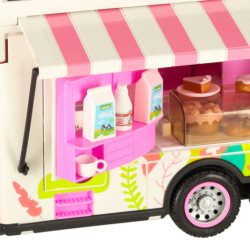 Diaľkovo ovládaný karavan diaľkovo ovládaný karavan auto 2,4 GHz zvuky svetlá príslušenstvo ružová