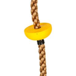 Horolezecké lano hojdačka lezecké lano s uzlami platformy 200cm