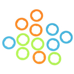 Športová hra na obratnosť pre deti skákanie cez švihadlo cieľový hod ladybird launcher 3v1