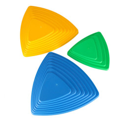 Senzorická dráha riečne kamene pre tréning rovnováhy podlaha je láva hra 11 prvkov farebné