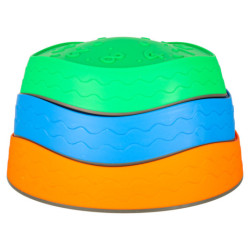 Senzorická cesta riečne kamene pre rovnováhu školenia podlaha je láva hrať 5ks