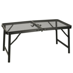 Turistický stôl LUARO kempingový skladací stôl 80 x 40 x 66 x 37 cm