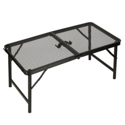 Turistický stôl LUARO kempingový skladací stôl 80 x 40 x 66 x 37 cm