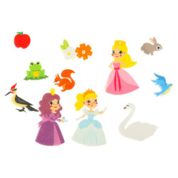 Senzorické zmyslové montessori manipulačné dosky na batoh ružové