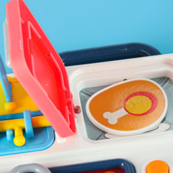 Senzorická manipulačná doska montessori kuchynské hodiny svetlo zvuk