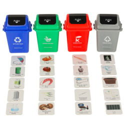 Vzdelávacia hra na rozvoj zručností pri triedení odpadu EKO + 108 kariet