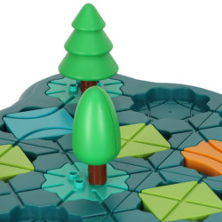 Puzzle stolová hra bludisko prekážková dráha 56 el.