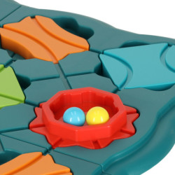 Puzzle stolová hra bludisko prekážková dráha 28 el.