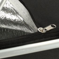 Tepelný skladací piknikový kôš čierny