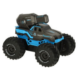 RC auto jazdiace na vode vodotesné modré