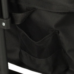 Plážový nákupný vozík skladací turistický vozík otočný 360 teleskopická rukoväť