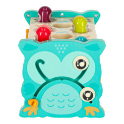 Senzorická hračka pre bábätká 8v1 Bibi-inn modrá