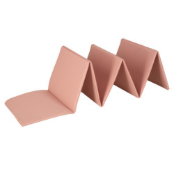 Skladacia podložka na cvičenie jogy 183x61x0,4 cm ružová