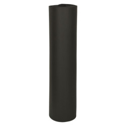 Podložka na cvičenie jogy hrubá 185x80x1,5 cm čierna