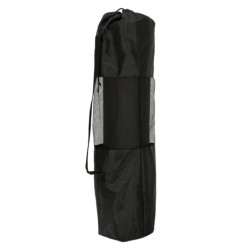 Podložka na cvičenie jogy hrubá 185x80x1,5 cm čierna