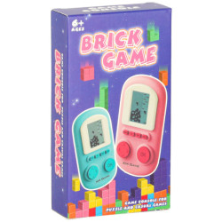 Elektronická arkádová hra prenosná konzola žltá